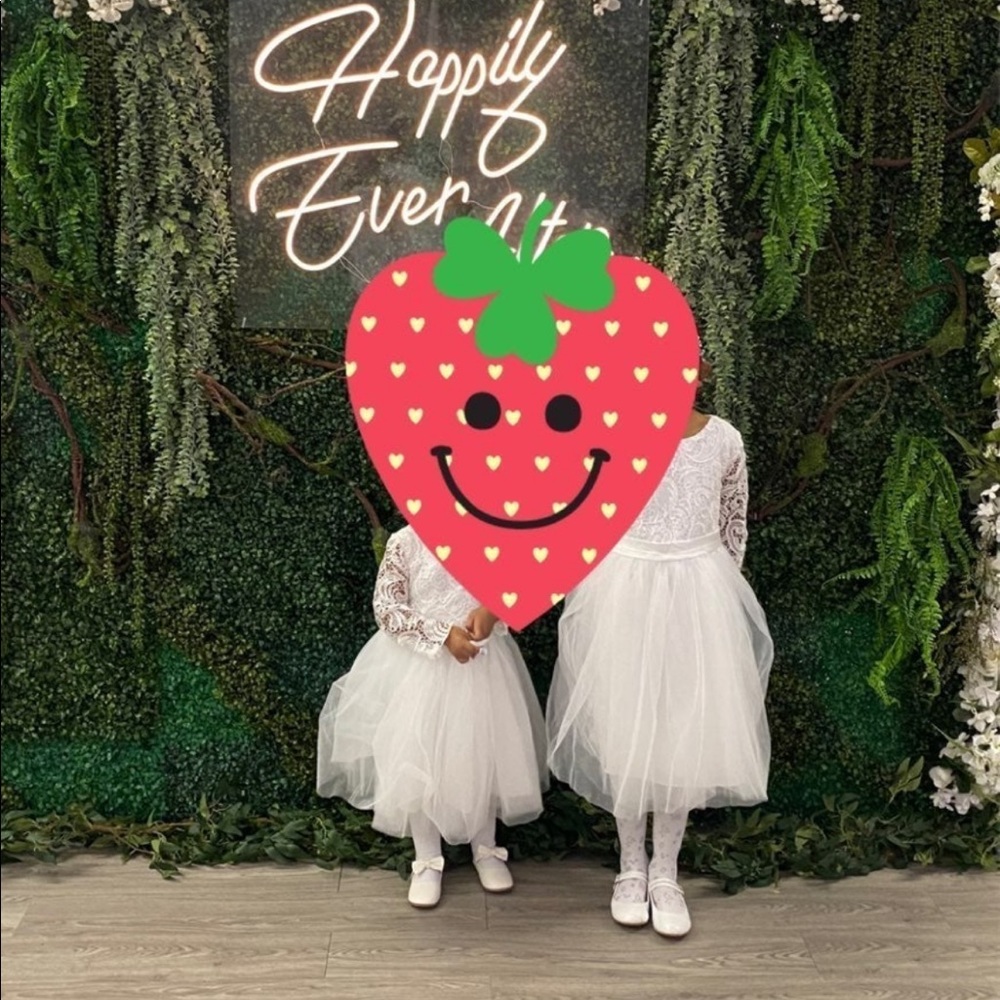 Girls wedding flower dress